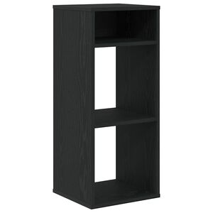 vidaXL B&uuml;cherregal Schwarz 34x31x80 cm Holzwerkstoff
