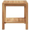 vidaXL Couchtisch Braun 45 x 45 x 45 cm Teak-Massivholz