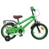 vidaXL Kinderfahrrad 14 Zoll f&uuml;r 3-5 Jahre alt Gr&uuml;n