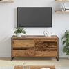 vidaXL TV-Schr&auml;nk Altholz 100 x 36 x 49.5 cm Holzwerkstoff