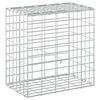 vidaXL Gabione mit 3,5 mm Draht und 5x10 cm Maschen 50x30x50 cm