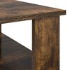 vidaXL Couchtisch Ger&auml;ucherte Eiche 90 x 50 x 40 cm Holzwerkstoff
