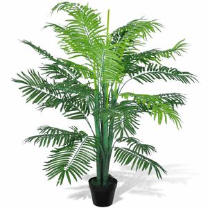 vidaXL K&uuml;nstliche Ph&ouml;nix-Palme mit Topf 130 cm