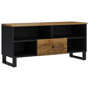 vidaXL TV-Schrank 100x33x46 cm Massivholz Mango & Holzwerkstoff