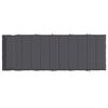 vidaXL Sonnenliegen-Auflage Anthrazit 180x60x4 cm Oxford-Gewebe