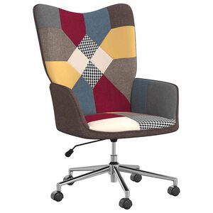 vidaXL Relaxsessel Patchwork Stoff