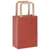 vidaXL Papiertragetaschen 50 Stk. mit Henkeln Rot 15x8x21 cm