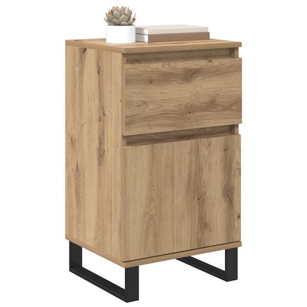 vidaXL Sideboard Artisan-Eiche 35 x 40 x 70 cm Holzwerkstoff