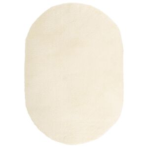 vidaXL Teppich Shaggy Hochflor NAVARRA Creme 300x200 cm Polyester