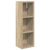 vidaXL Badezimmer-Wandschrank mit Regal Sonoma-Eiche 20 x 16 x 62,5 cm