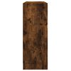 vidaXL Sideboard Räuchereiche 91x28x75 cm Holzwerkstoff