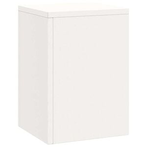 vidaXL Pflanzenst&auml;nder 3 pcs Wei&szlig; Stahl