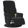 vidaXL Massage Relaxsessel Schwarz 91 x 71 x 105 cm Samt