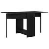 vidaXL Esstisch 138 x 70 x 73,5 cm Holzwerkstoff Schwarze Eiche