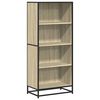 vidaXL B&uuml;cherregal Sonoma-Eiche 60x35x139 cm Holzwerkstoff