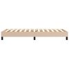 vidaXL Boxspringbettgestell Cappuccino-Braun 90x190 cm Kunstleder