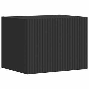 vidaXL TV-Wandschrank Schwarz 60 x 31 x 29,5 cm Holzwerkstoff