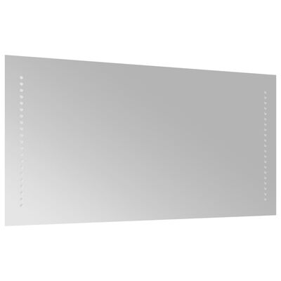 vidaXL LED-Badspiegel 40x80 cm