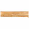 vidaXL Tischplatte mit Baumkante 160x40x2,5 cm Massivholz Mango