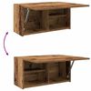 vidaXL Bad-Wandschrank Altholz-Optik 60x25x30 cm Holzwerkstoff