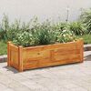 vidaXL Garten-Hochbeet Akazienholz 76x27,6x25 cm