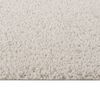 vidaXL Teppich Shaggy Hochflor Creme 120x170 cm