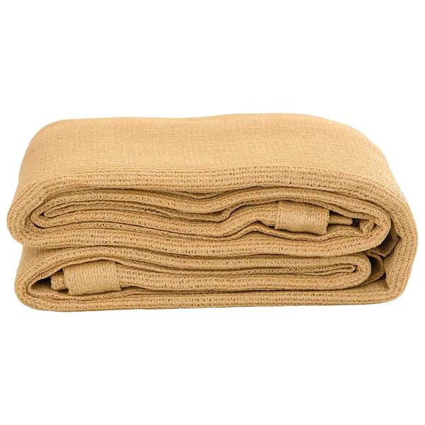 vidaXL Zeltteppich Sandfarbe 250x300 cm HDPE