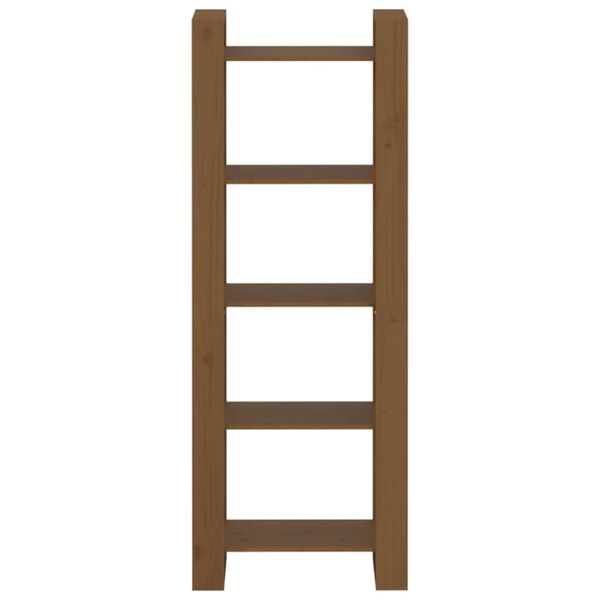 vidaXL B&uuml;cherregal/Raumteiler Honigbraun 60x35x160cm Massivholz Kiefer