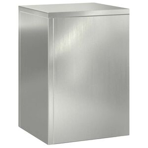 vidaXL Pflanzenst&auml;nder 3 pcs Silber Verzinkter Stahl