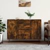 vidaXL Sideboard Räuchereiche 101,5x35x70 cm Holzwerkstoff
