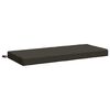 vidaXL Bankkissen SOEST 100 % Polyester Anthrazit 110 x 50 x 8 cm