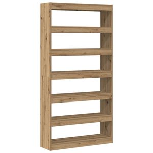 vidaXL B&uuml;cherregal 6 Ebenen 100 x 30 x 198 cm Holzwerkstoff