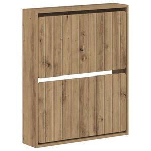 vidaXL Wandmontierter Schuhschrank ZWOLLE 71 x 17 x 86 cm