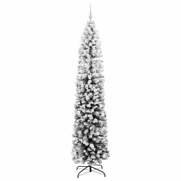 vidaXL K&uuml;nstlicher Weihnachtsbaum mit 300 LEDs mit St&auml;nder Gr&uuml;n 240 cm