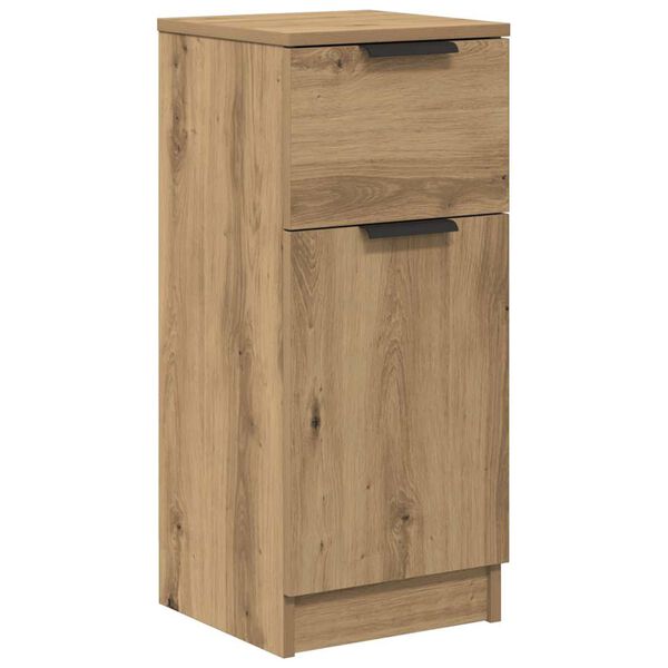 vidaXL Sideboard Artisan-Eiche 30x30x70 cm Holzwerkstoff