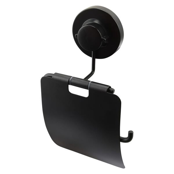 CORNAT Toilettenpapierhalter 3in1 comfort Schwarz