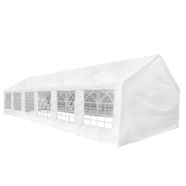 vidaXL Partyzelt 12 x 6 m Wei&szlig;