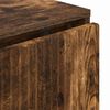 vidaXL Sideboard Ger&auml;ucherte Eiche 79,5 x 33 x 82 cm Holzwerkstoff