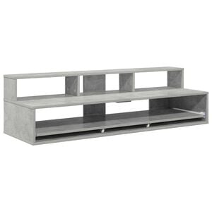 vidaXL Studiotisch Betongrau 152 x 42,5 x 36 cm Holzwerkstoff