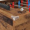 vidaXL Tischfu&szlig;balltisch Altholz 125 x 60,5 x 80 cm Holzwerkstoff