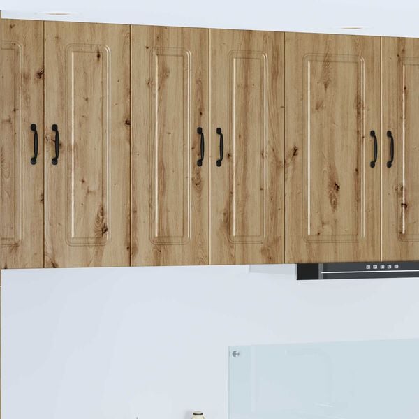 vidaXL K&uuml;chenschrank Kalmar 2 pcs Artisan-Eiche 30 x 31 x 80 cm