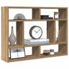 vidaXL Wandregal Artisan-Eiche 75x16x55 cm Holzwerkstoff