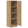 vidaXL K&uuml;chenschrank Artisan-Eiche 38x41,5x131,5 cm Holzwerkstoff