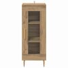 vidaXL Sideboard Artisan-Eiche 34 x 34,5 x 90 cm Holzwerkstoff