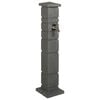 vidaXL Garten-Tanker Anthrazit 26 x 26 x 101 cm PE