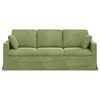 vidaXL Sofa Hellgr&uuml;n Gesamtabmessungen: 198 x 78 x 80 cm (B x T x H)