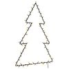 vidaXL Weihnachtsbeleuchtung Weihnachtsbaum-Silhouette 115 LEDs