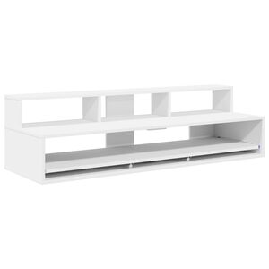 vidaXL Studiotisch Wei&szlig; 152 x 42,5 x 36 cm Holzwerkstoff