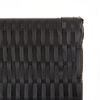 vidaXL Paravent 6-tlg. Schwarz Poly Rattan