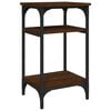 vidaXL Beistelltisch Braun Eichen-Optik 35x30x60 cm Holzwerkstoff
